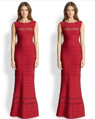 V256 Vestido largo Bandage