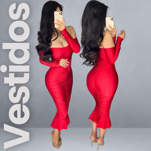 Línea de vestidos cortos