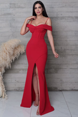 Línea vestidos largos