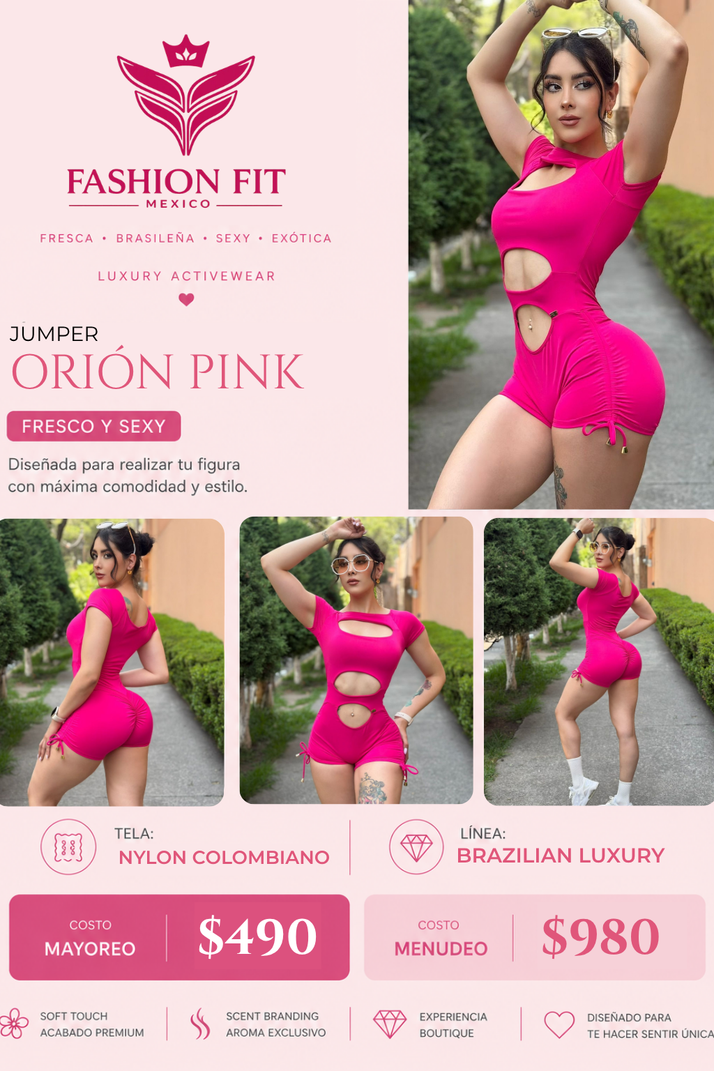 Mayoreo Orión Pink