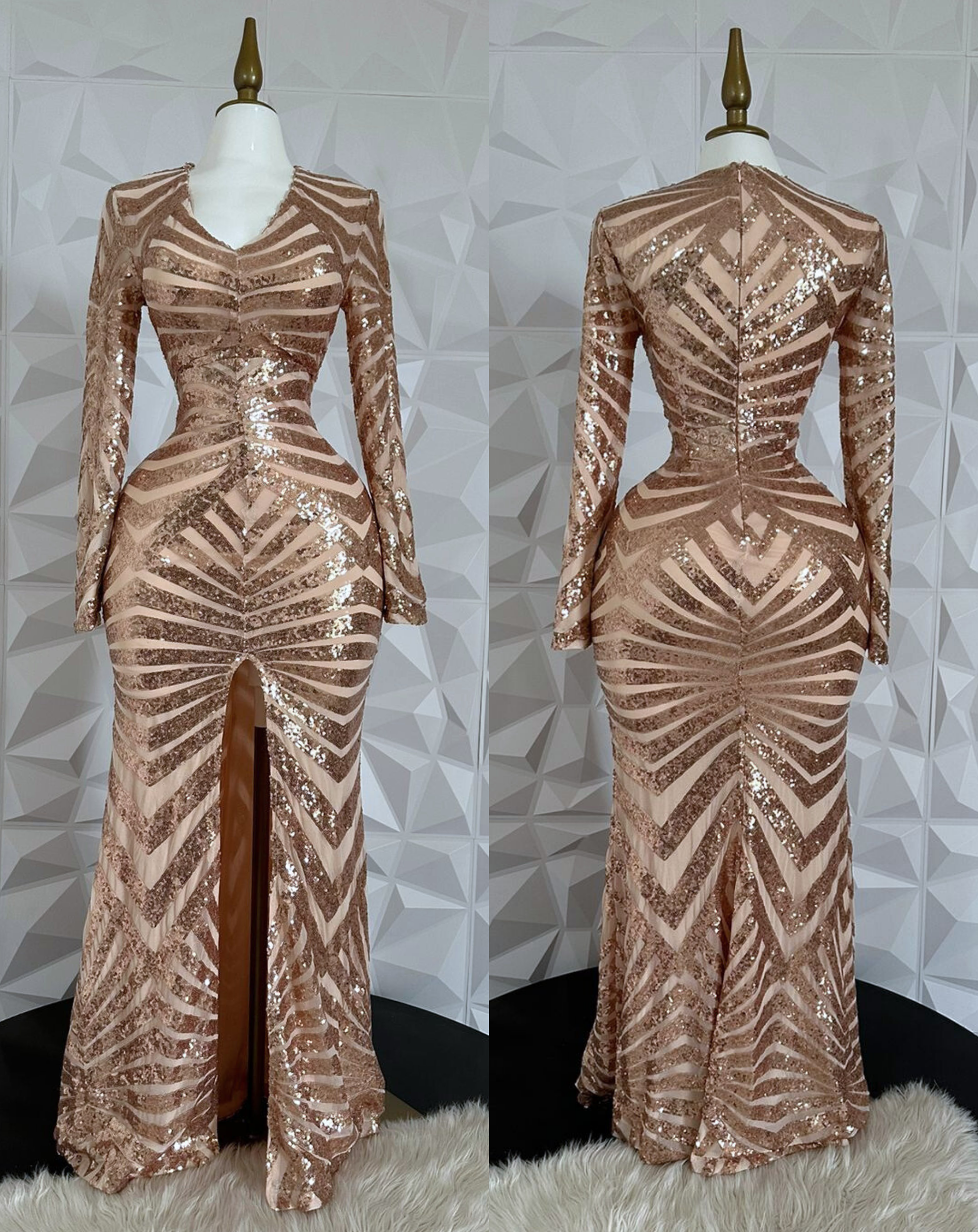 V131 Vestido largo