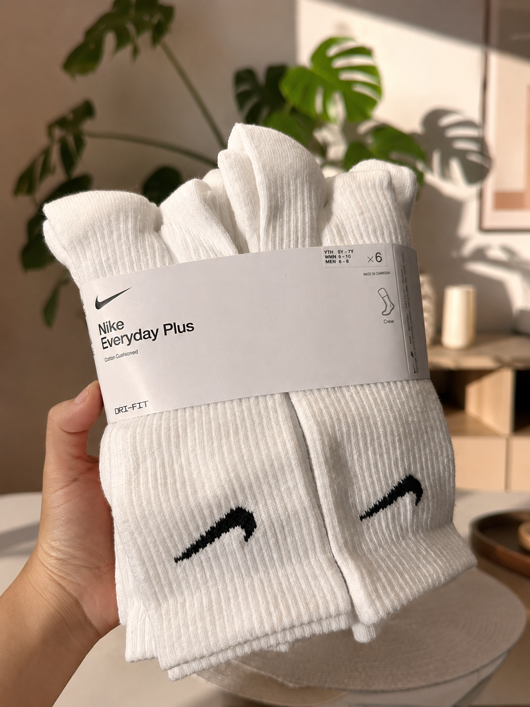 Calcetas Nike Pack de 6🇺🇸