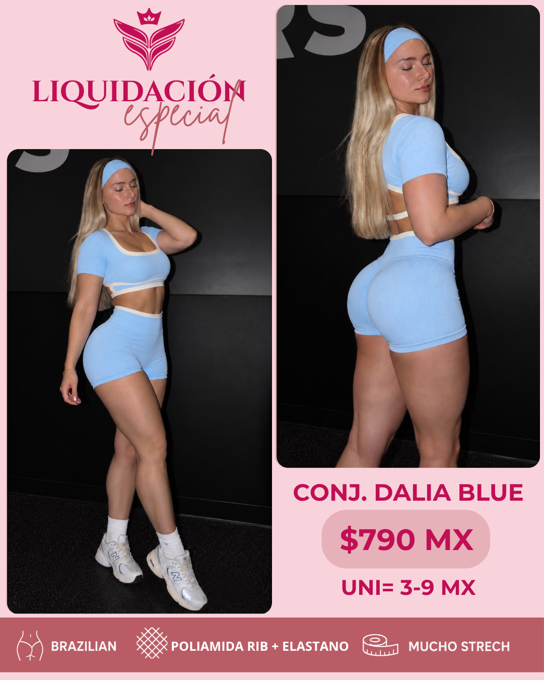 Conj. Dalia Blue