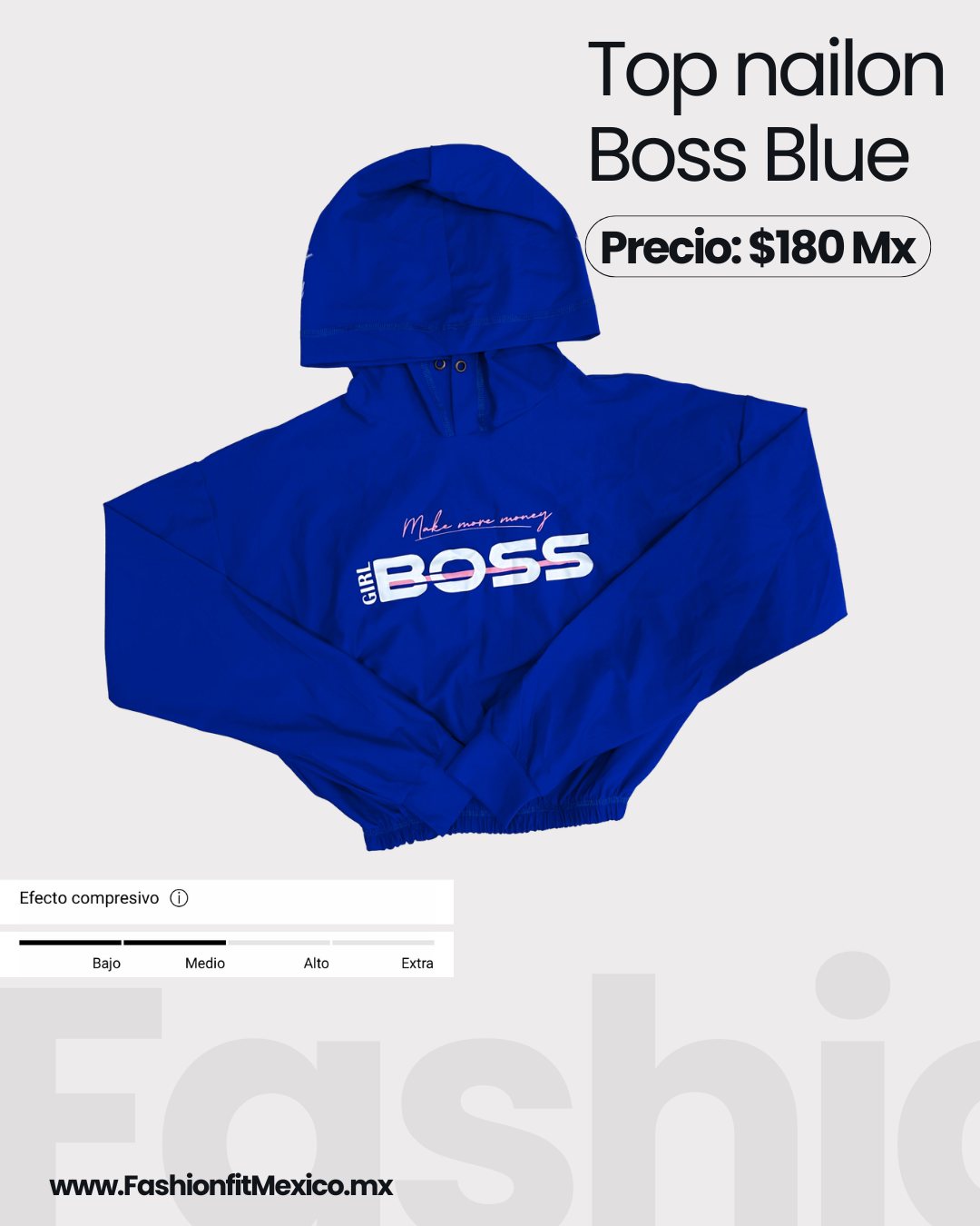 Chamarrita boss nylon