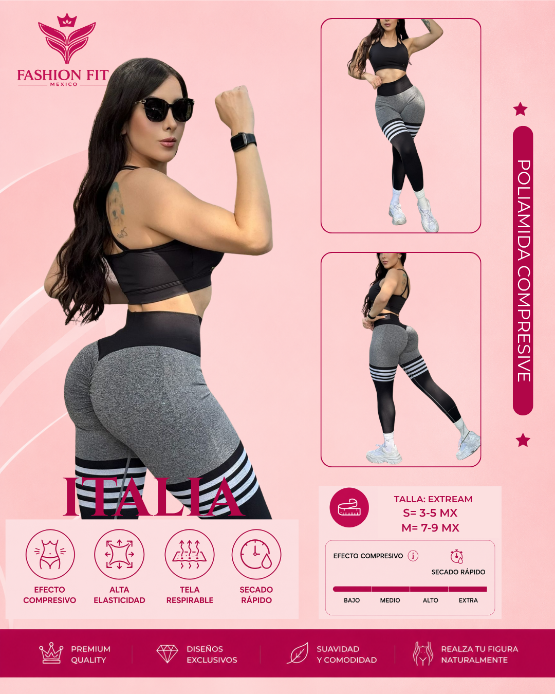 Leggin Italia gray