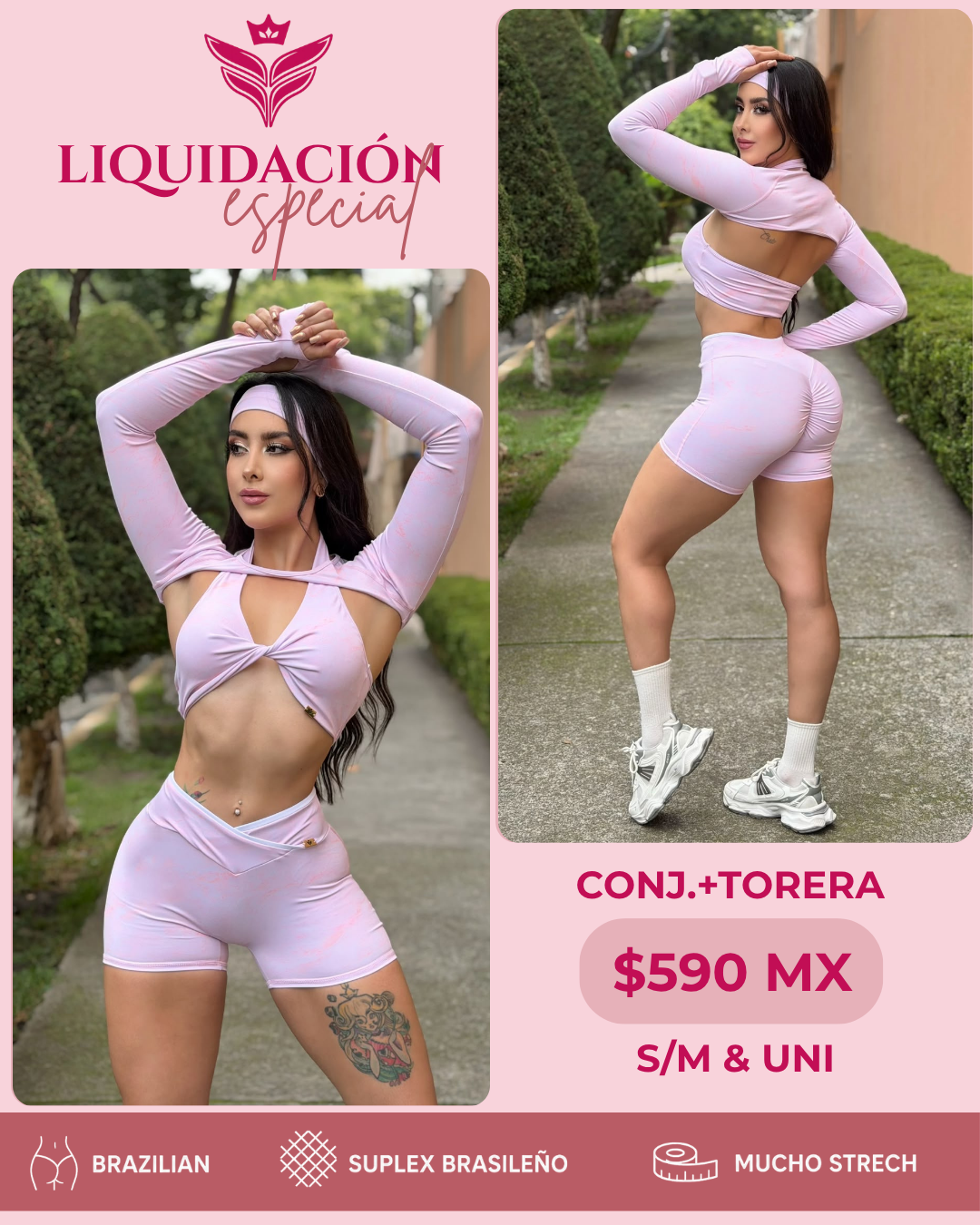 Conj. Short+Torera Sugar