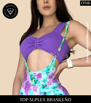 Top morado OT06