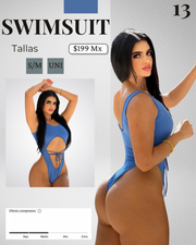 Swimsuit blue 13