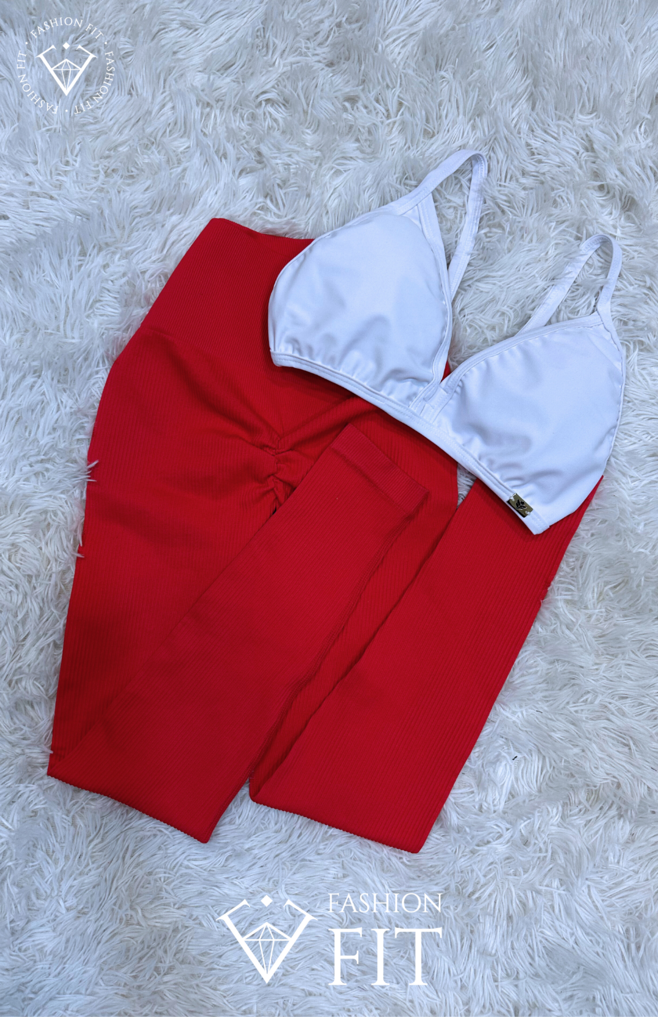 D103 Conj. Leggin red