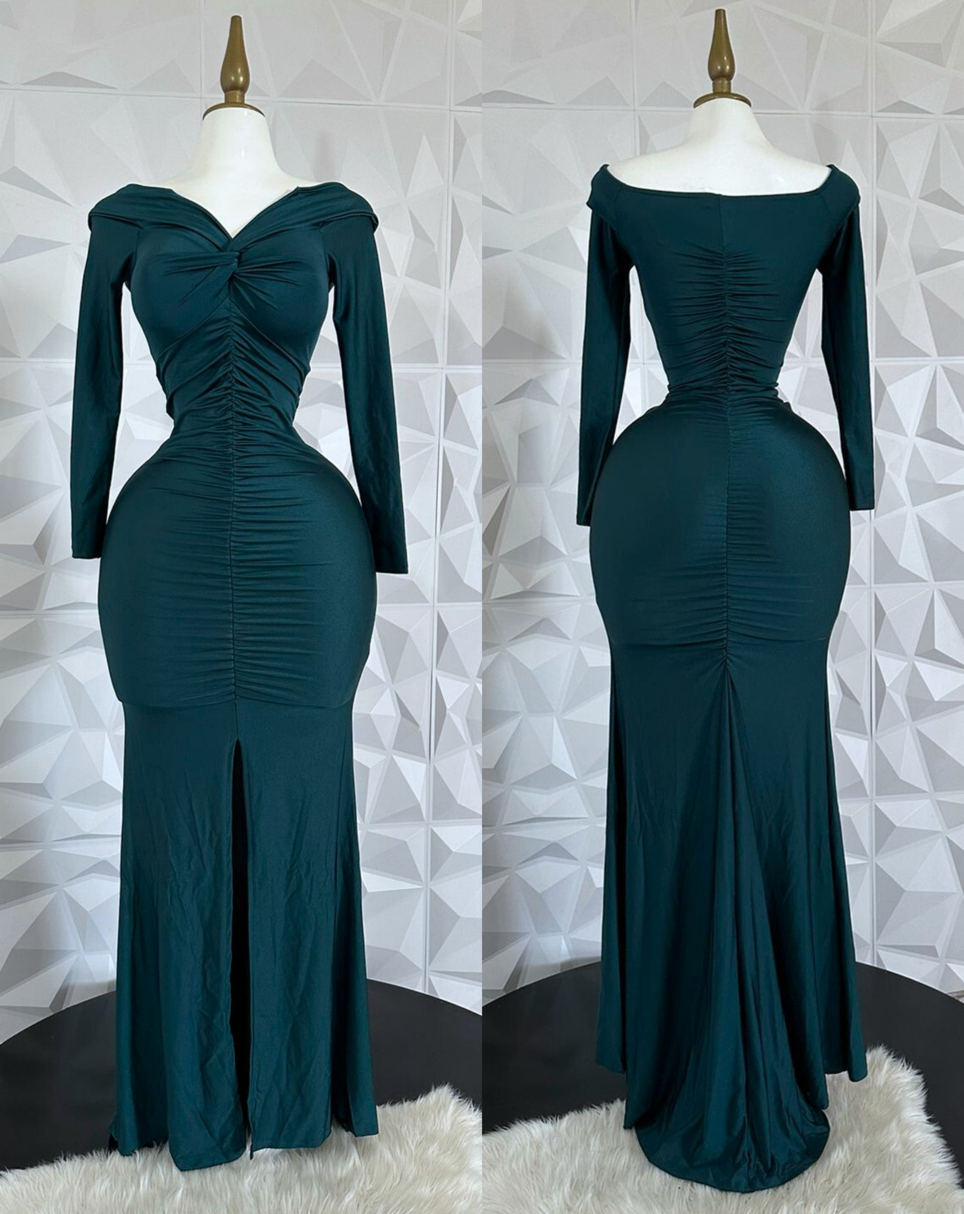 V142 Vestido largo