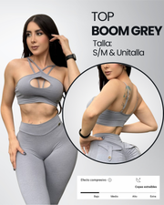 Top boom gray