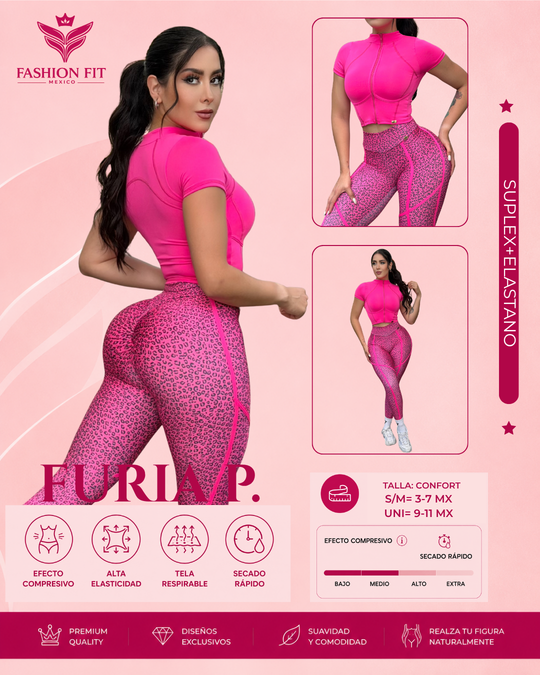 Conj. Furia Pink