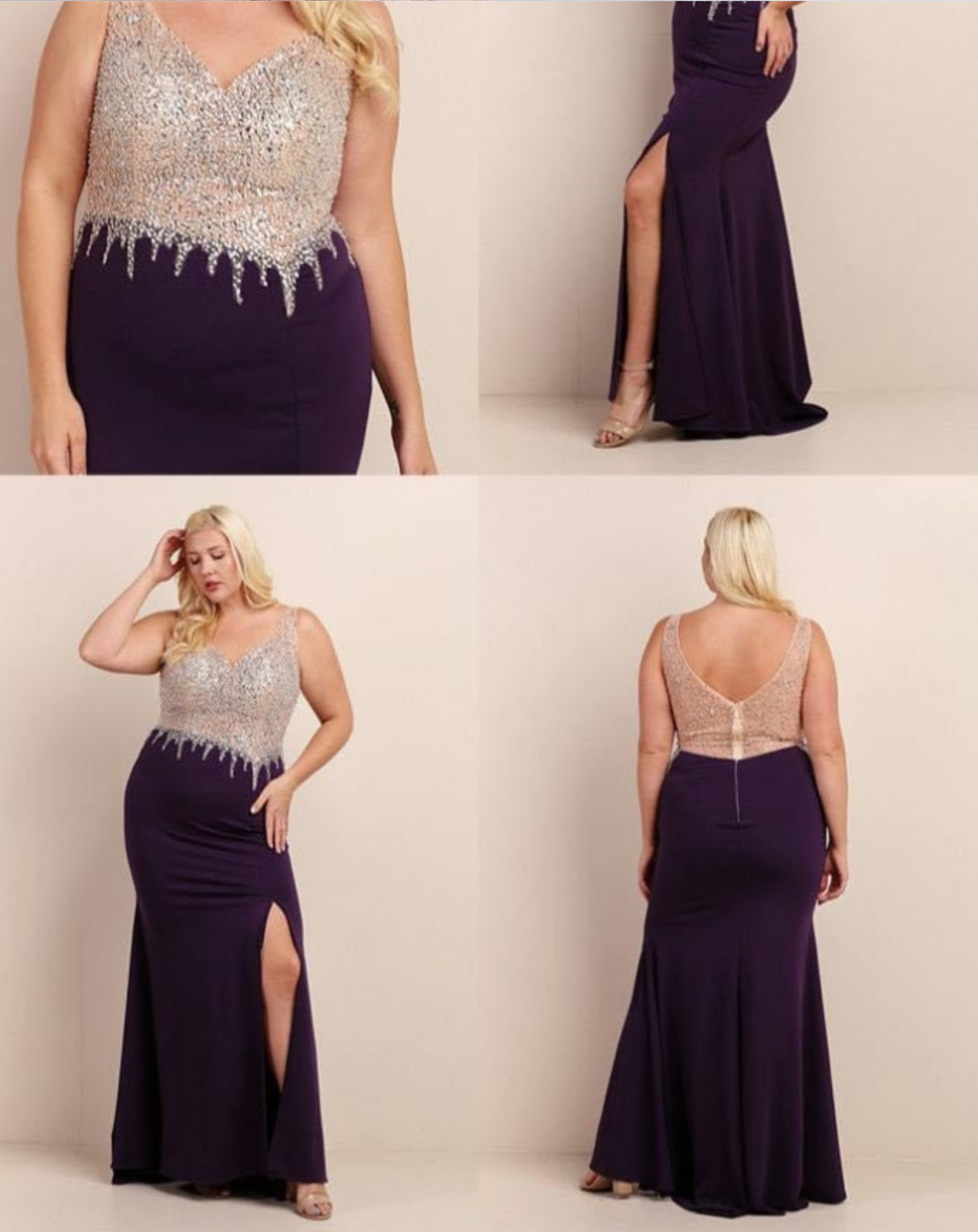 V247 Vestido largo