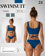 Swimsuit blue 21