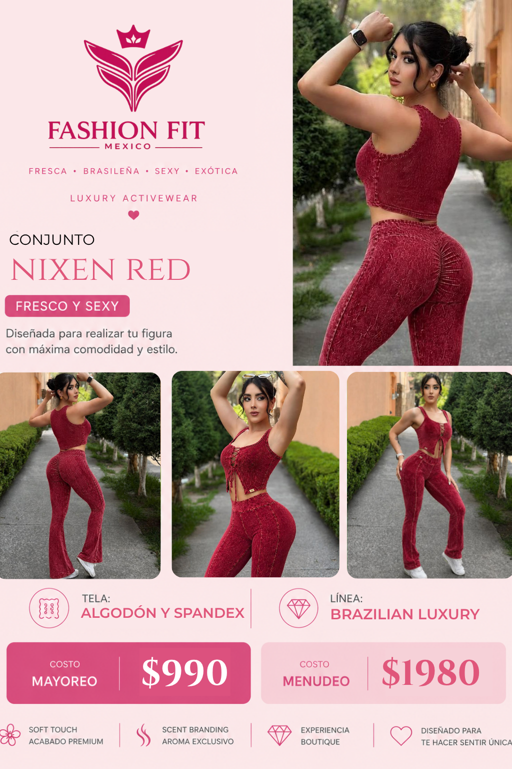 Mayoreo Nixen Red