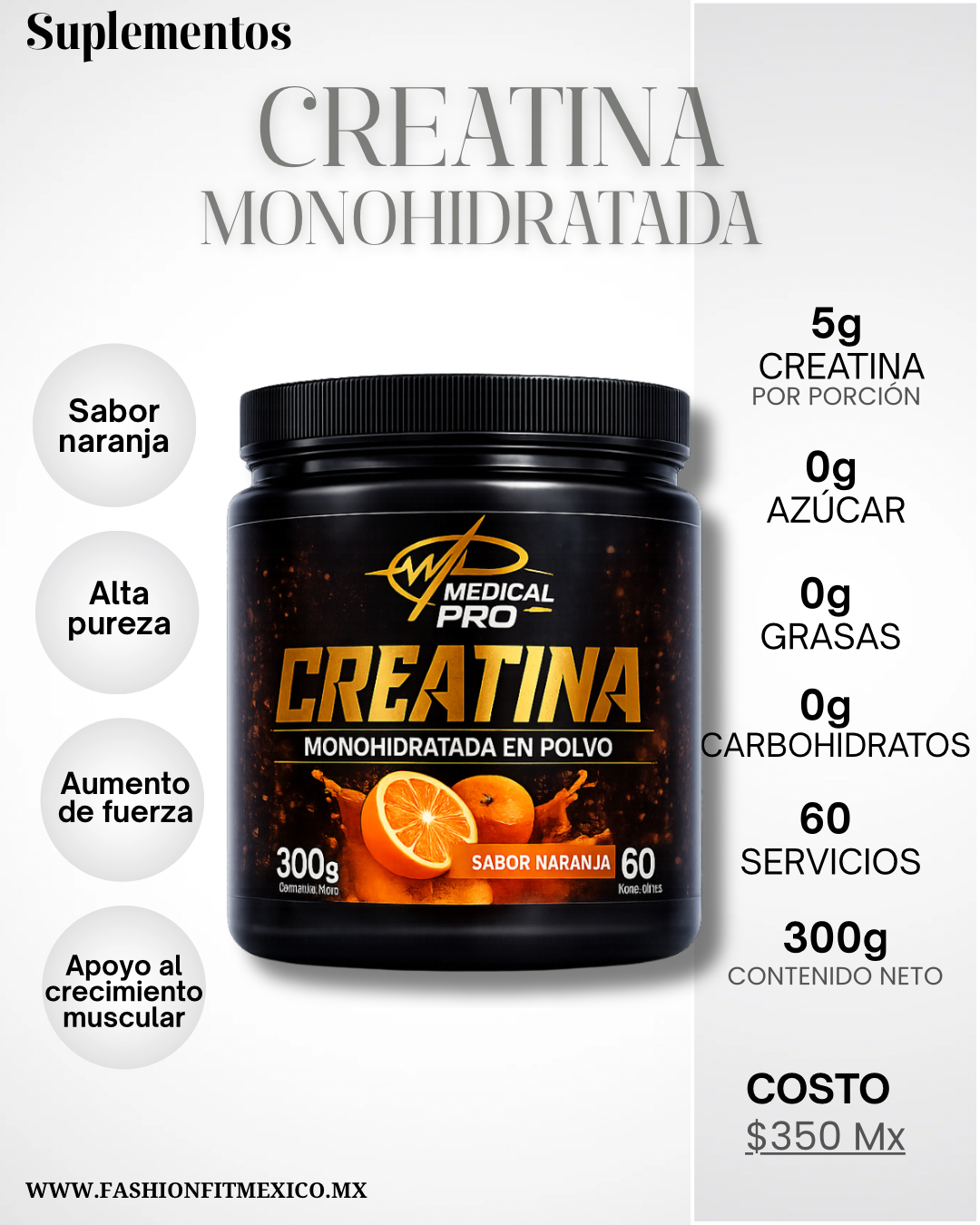 Creatina Monohidratada