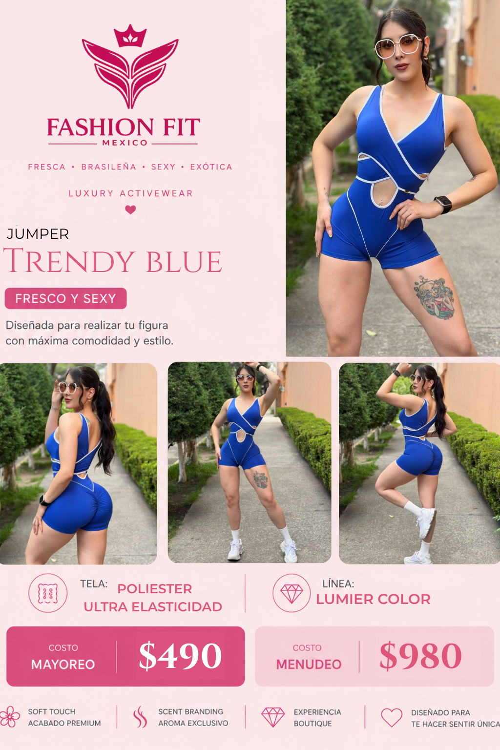 Mayoreo Trendy Blue