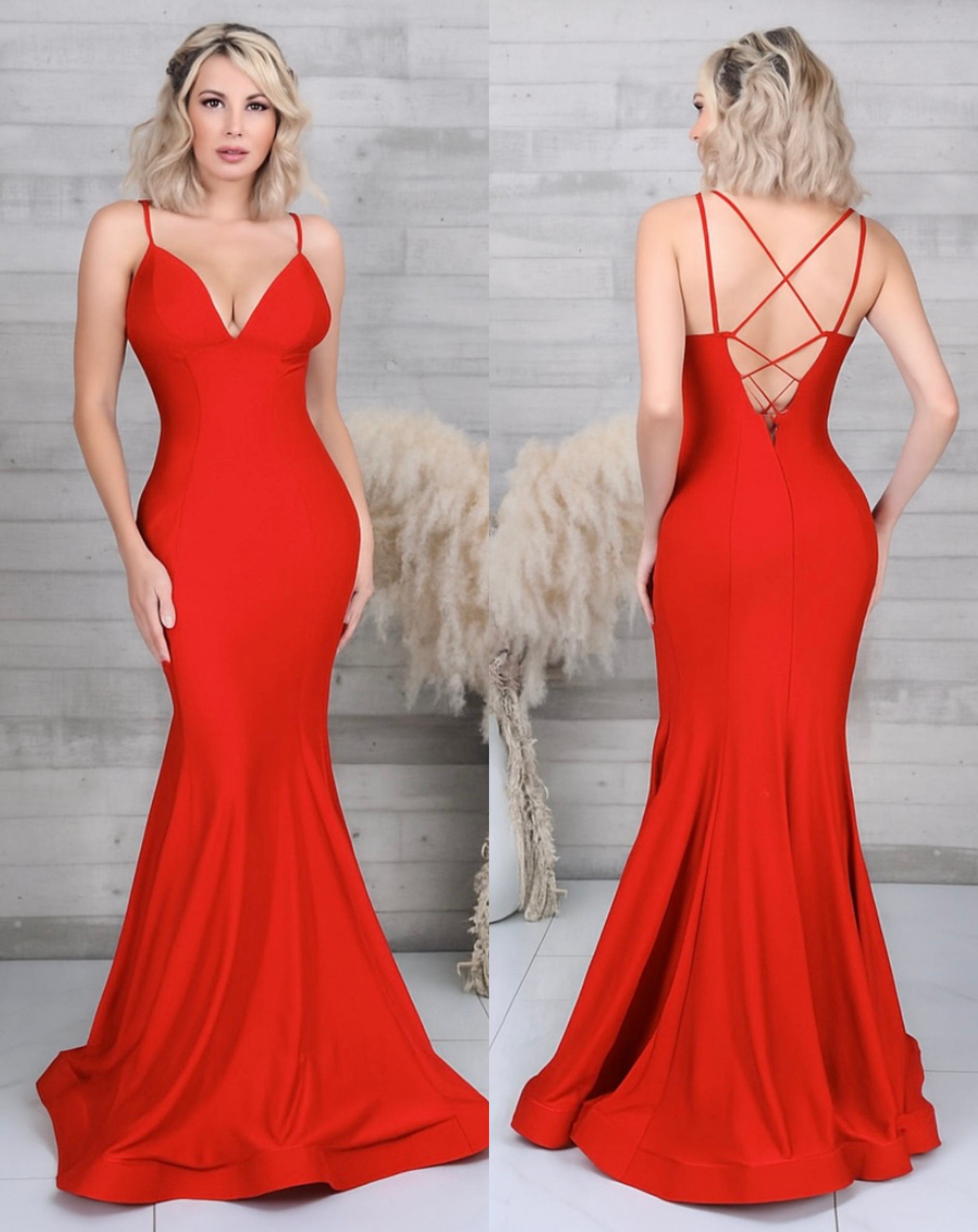 V224 Vestido largo
