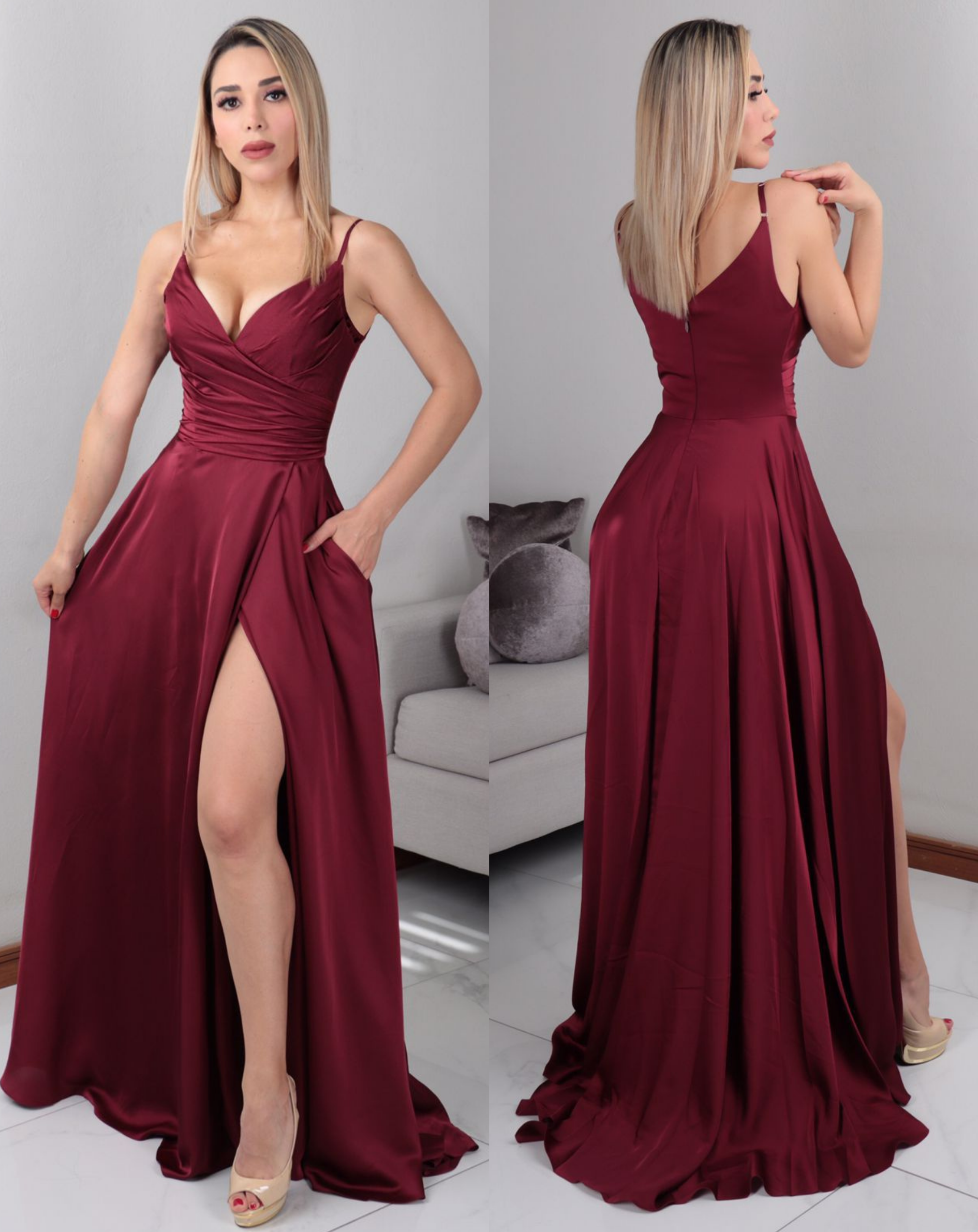 V87 Vestido largo