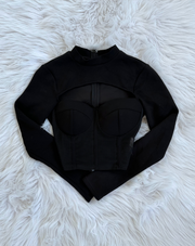 V356 Blusa casual