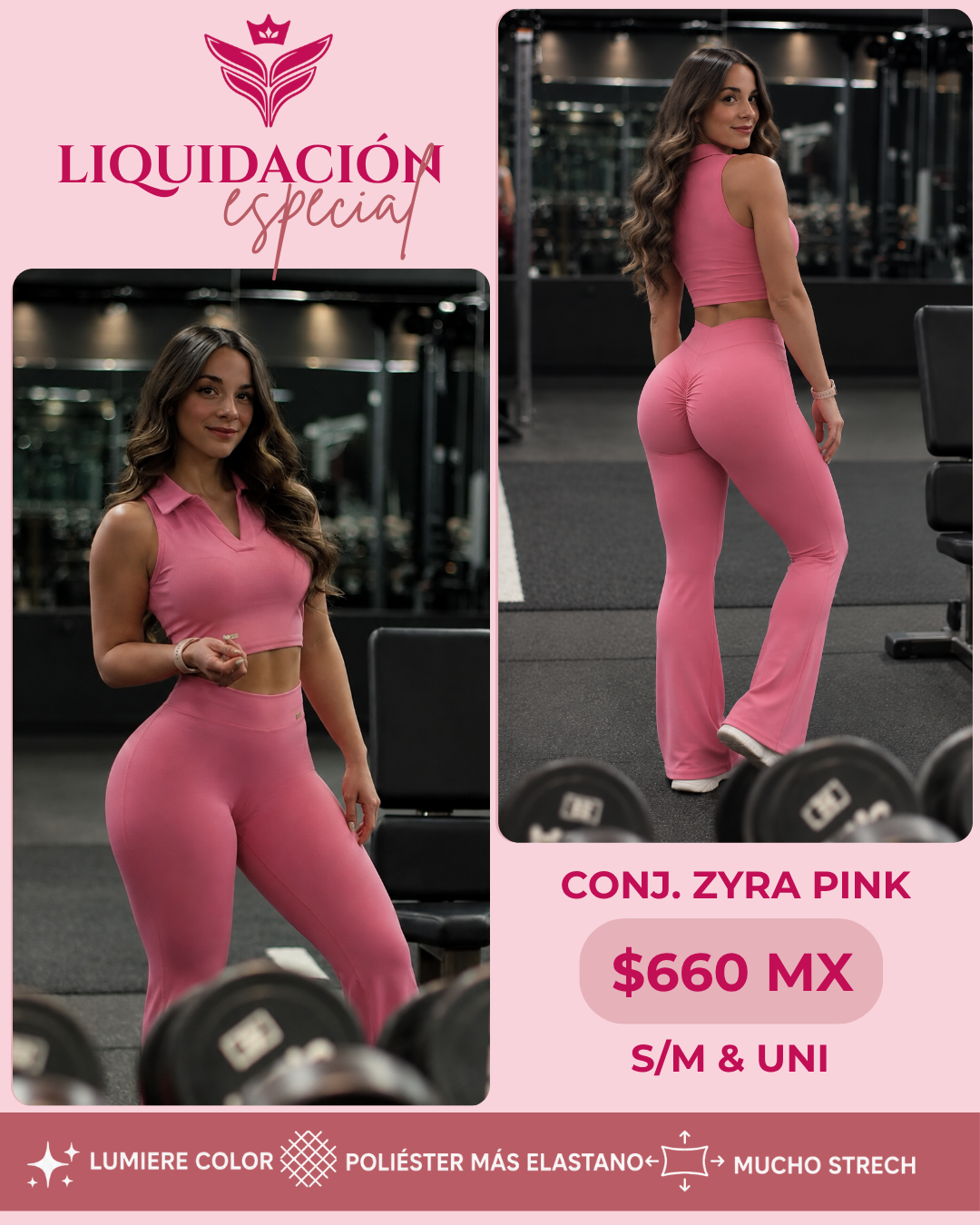 Conj. Zyra Pink