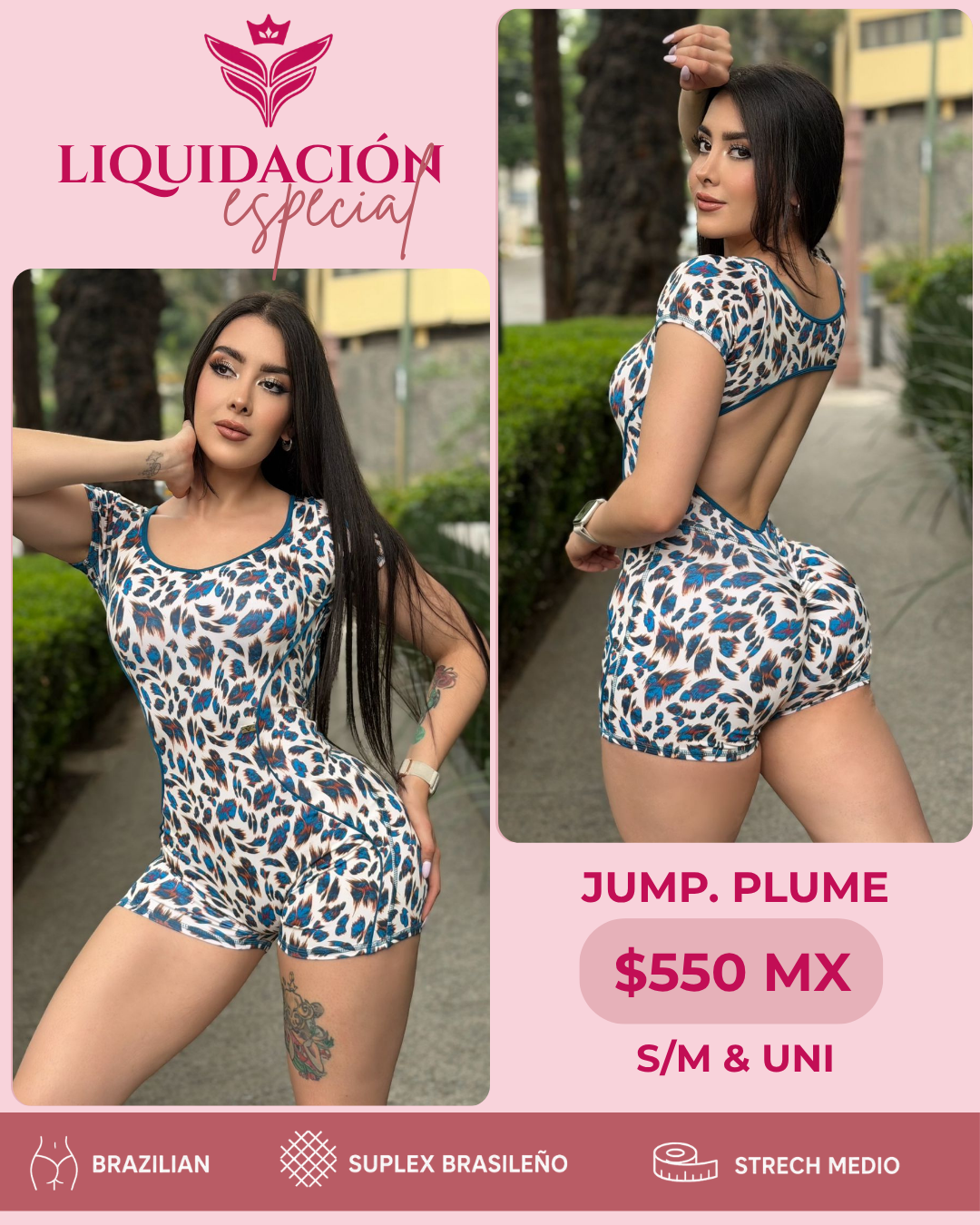 Jump. Plume Blue