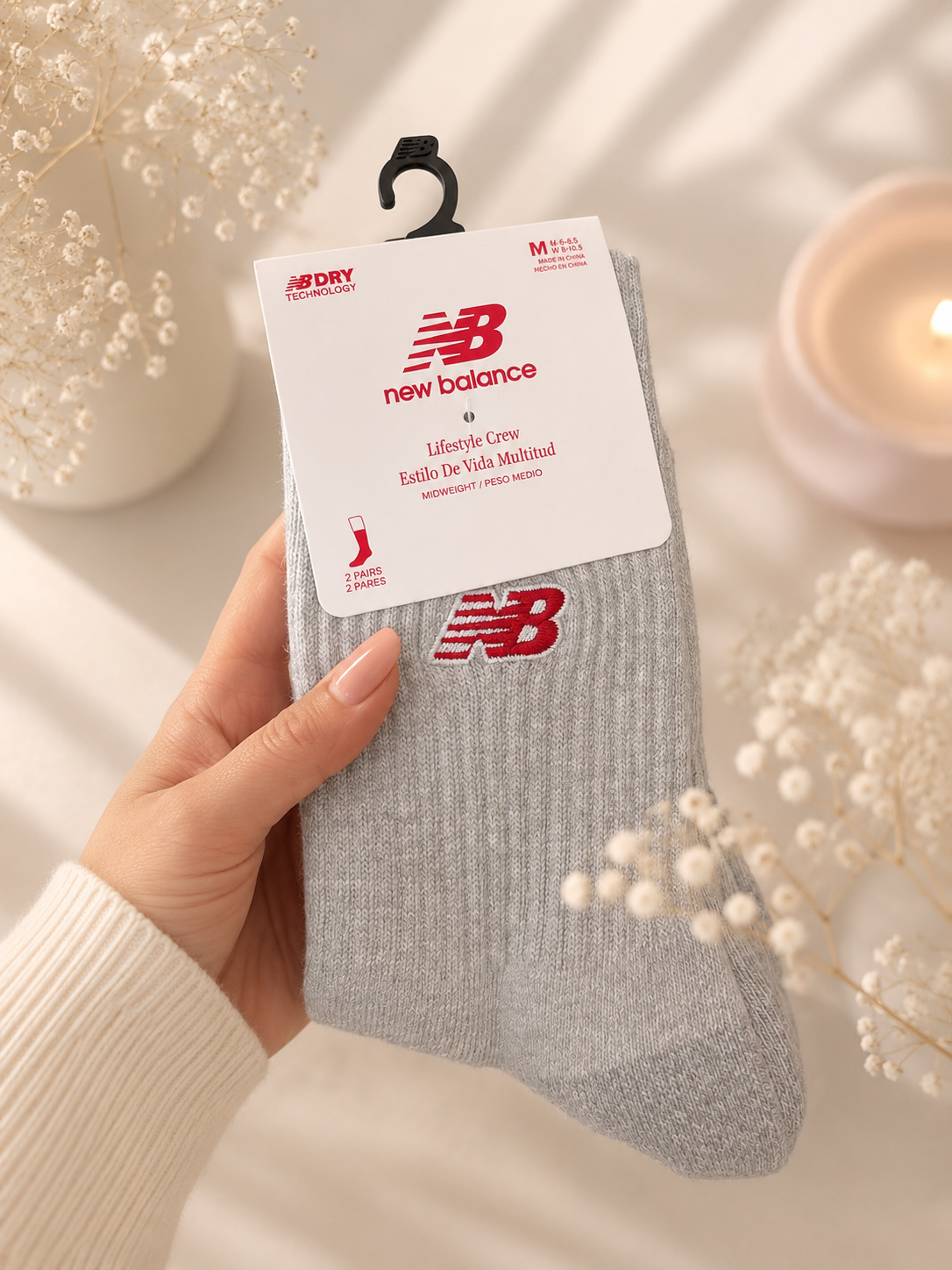 Calcetas New Balance Pack de 2🇺🇸