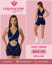 Jump. Trendy Navy