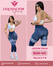 Leggin Italia Blue