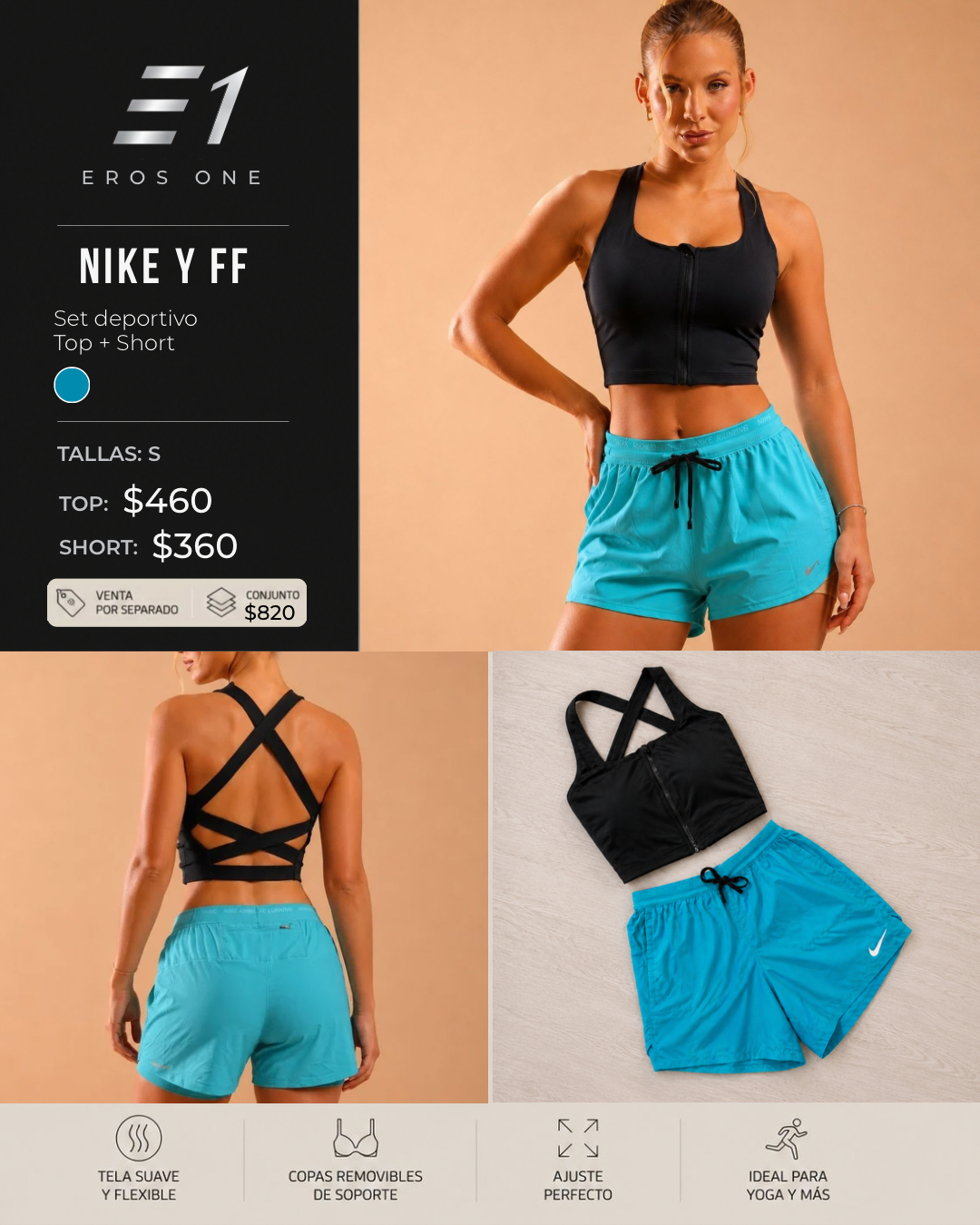 Conj. Marca Nike/FF🇺🇸