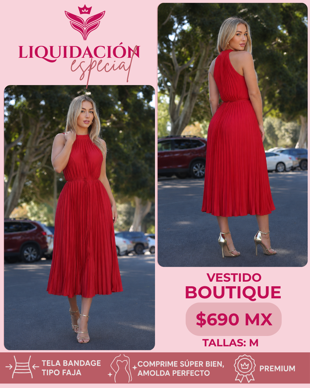 V88 Vestido largo