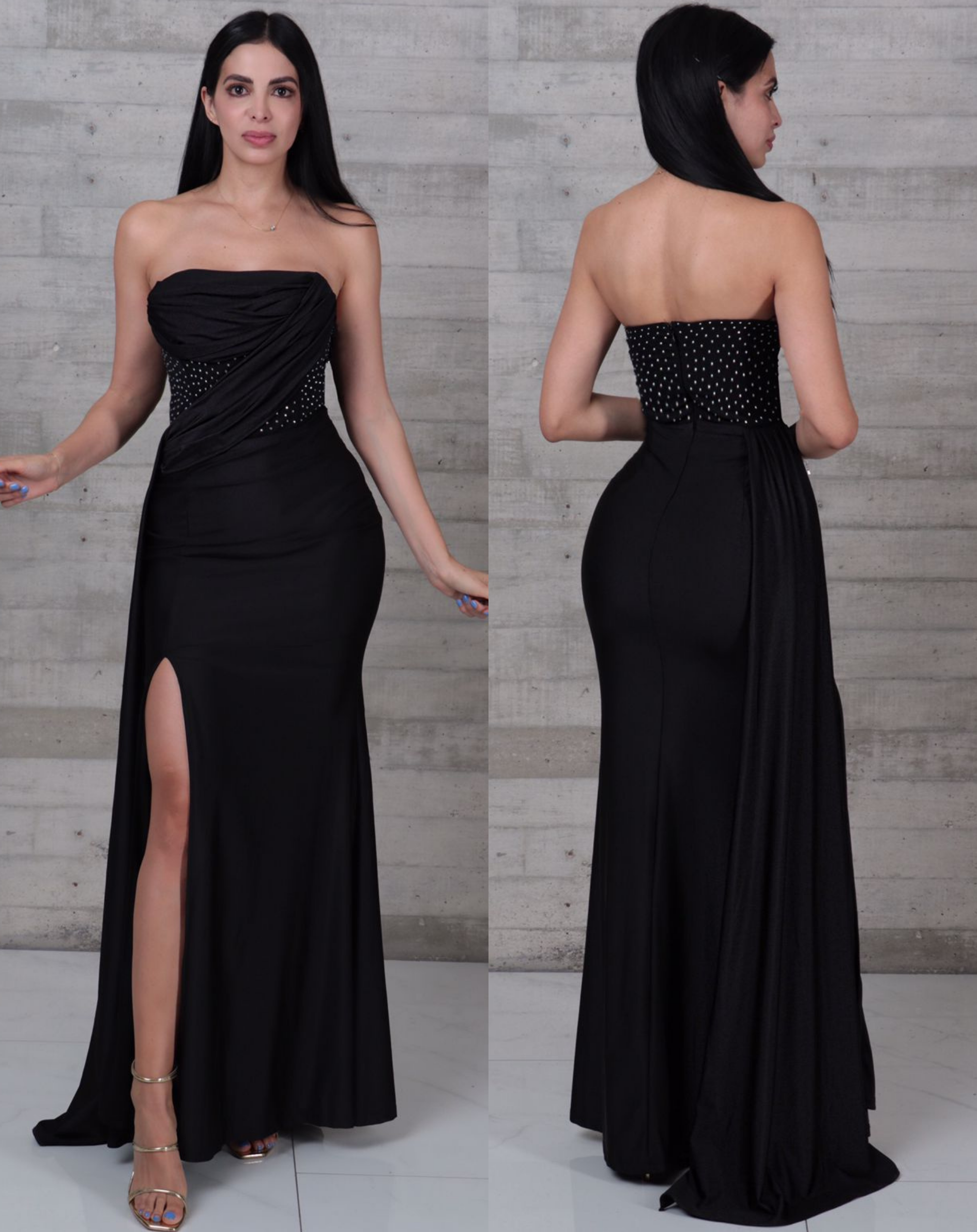 V112 Vestido largo