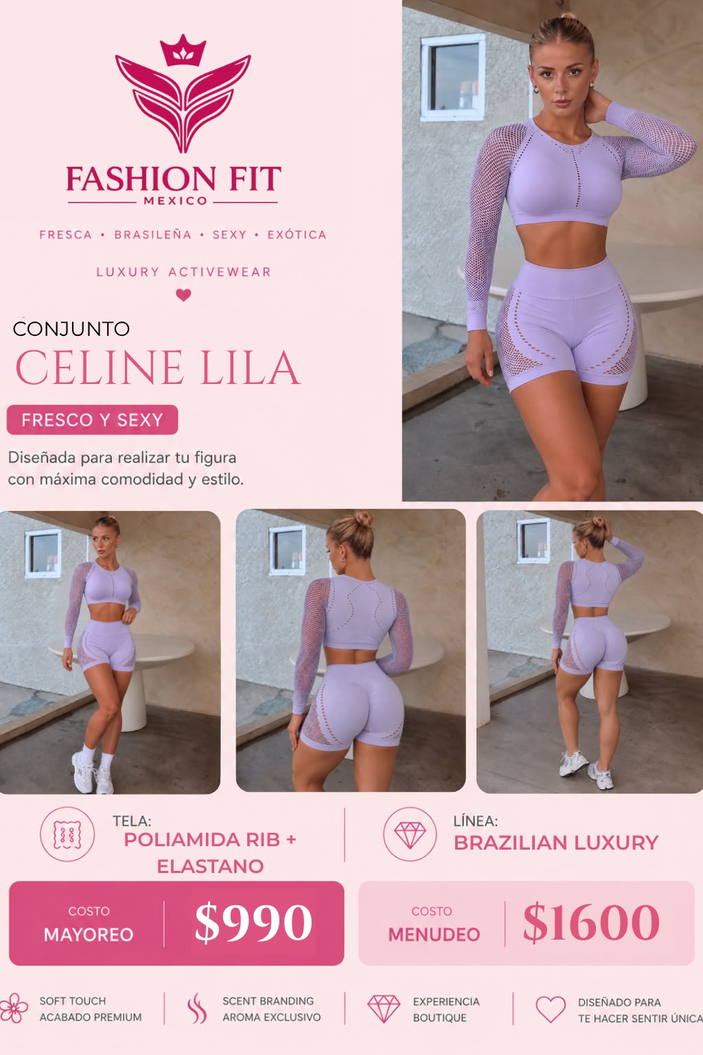Mayoreo Celine Lila
