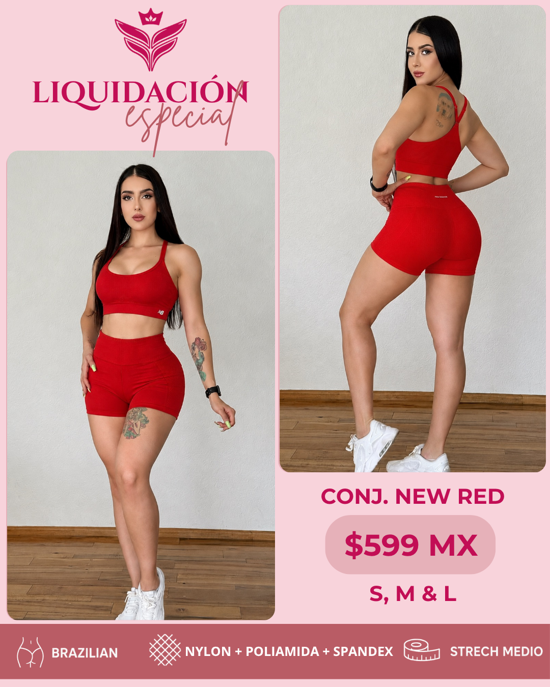 Conj. New Rojo