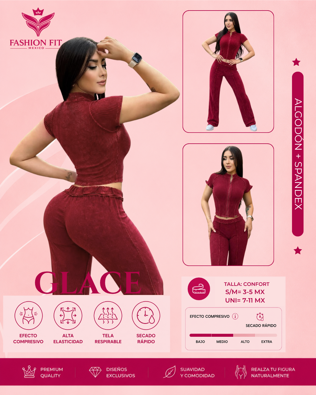 Conj. Glace Red
