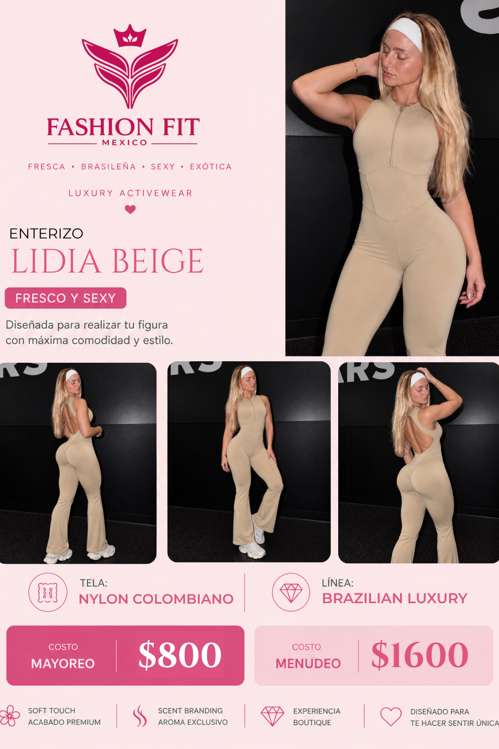 Mayoreo Lidia Beige