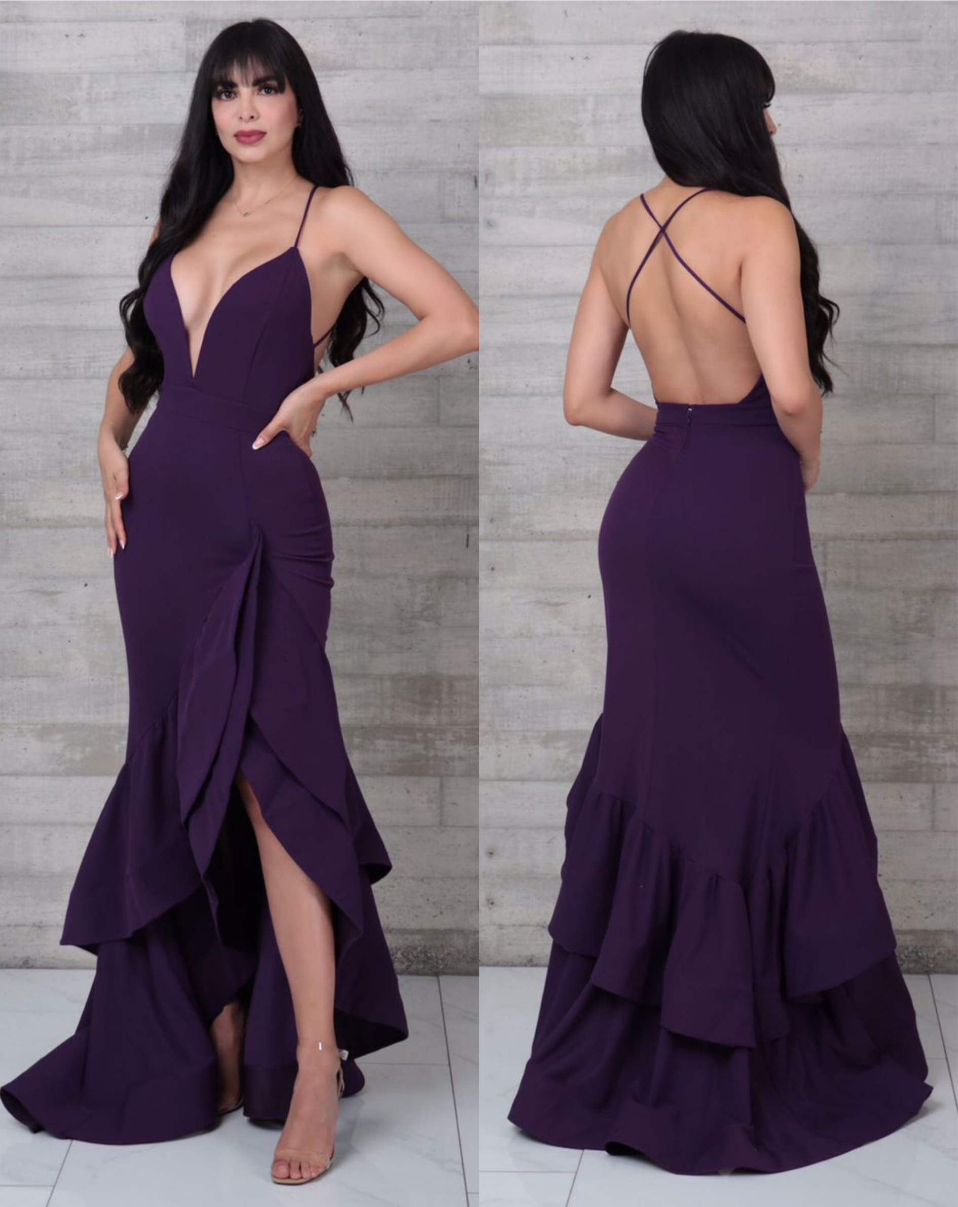 V60 Vestido largo