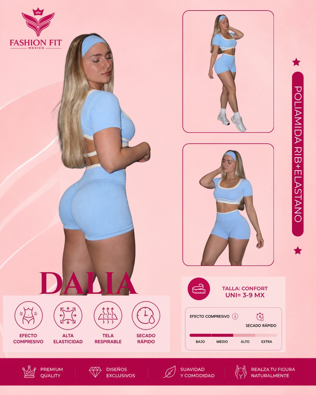 Conj. Dalia Blue