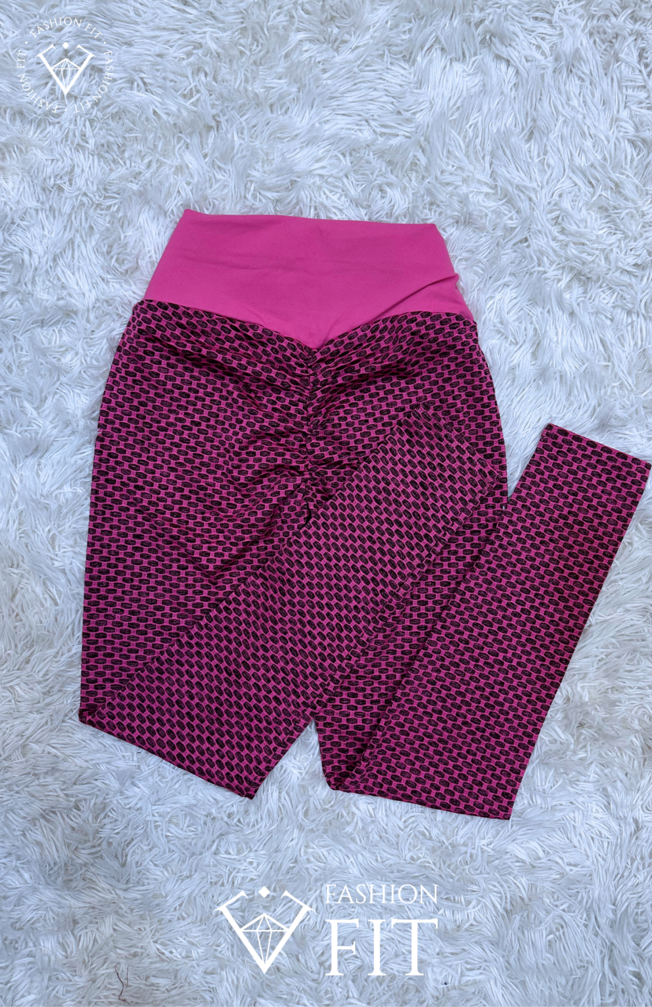 D108 Leggin spider pink