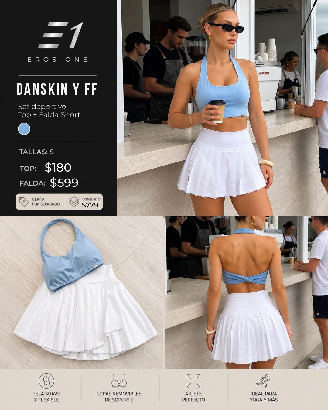Conj. Marca Danskin/FF🇺🇸