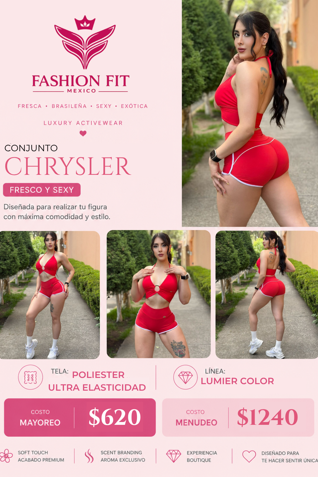 Mayoreo Chrysler Red