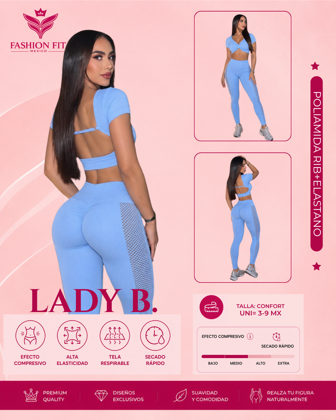Conj. Lady Blue