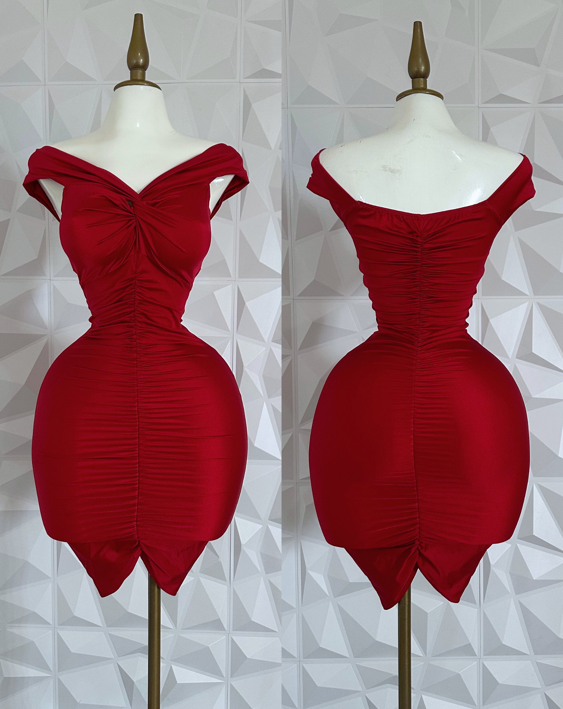 V168 Vestido corto