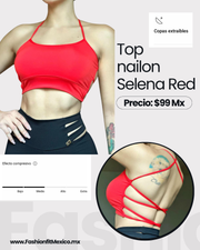 Top Selena red
