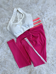 Conj. Brasil pink white