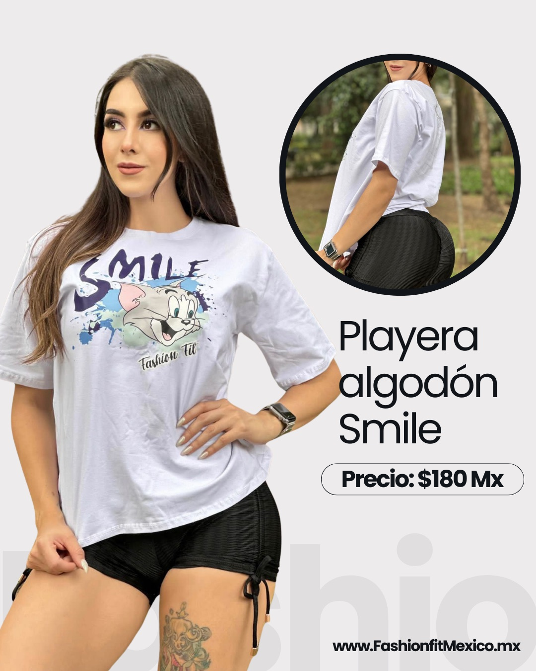 B. Smile long