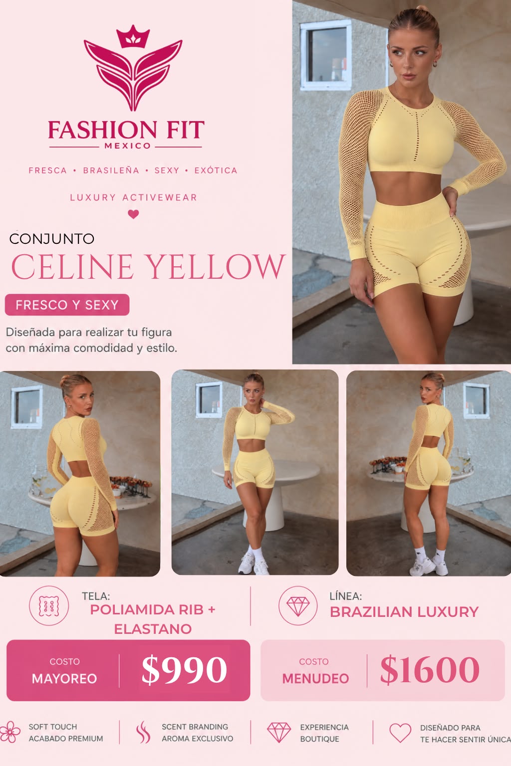 Mayoreo Celine Yellow