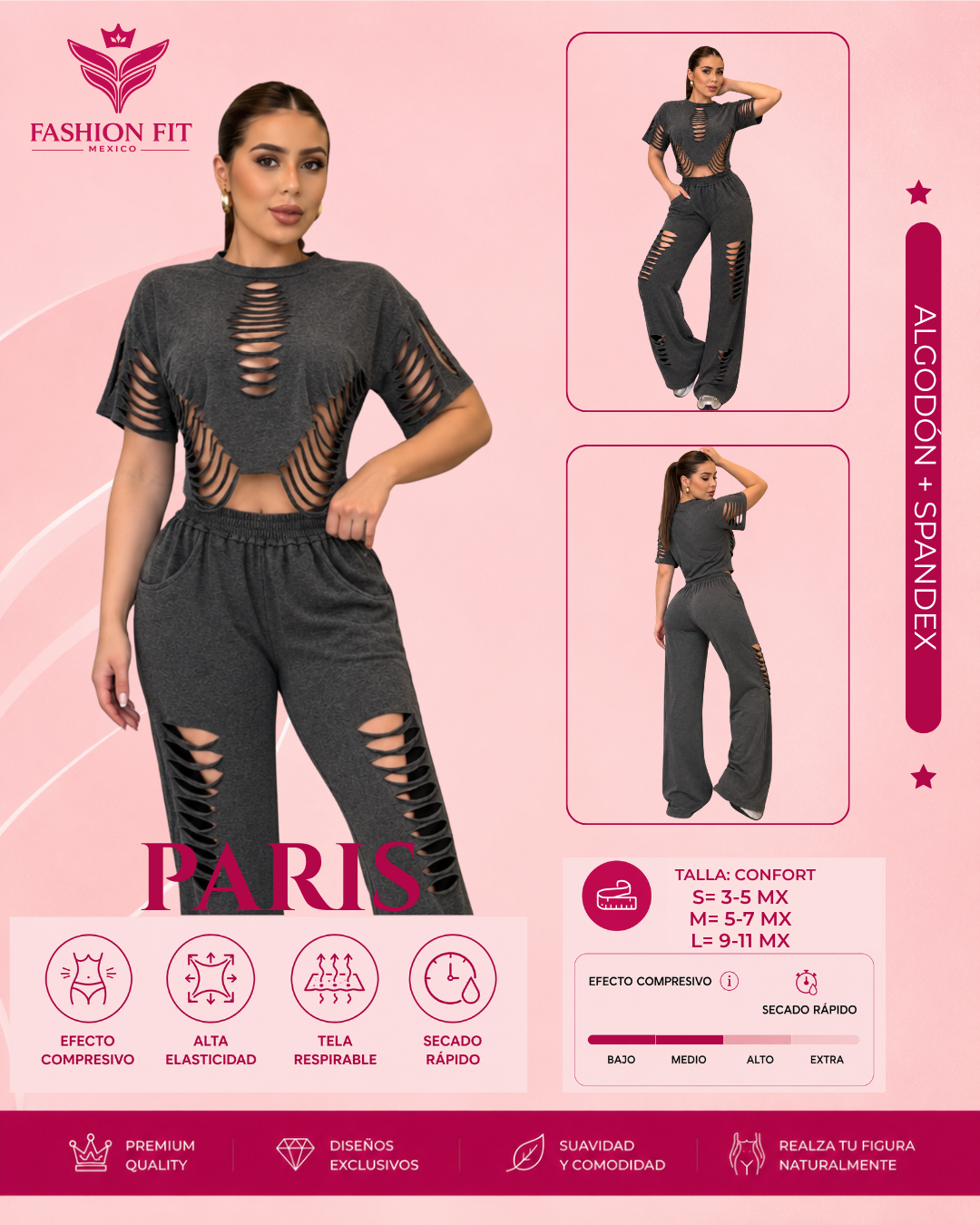 Conj. Paris Gray