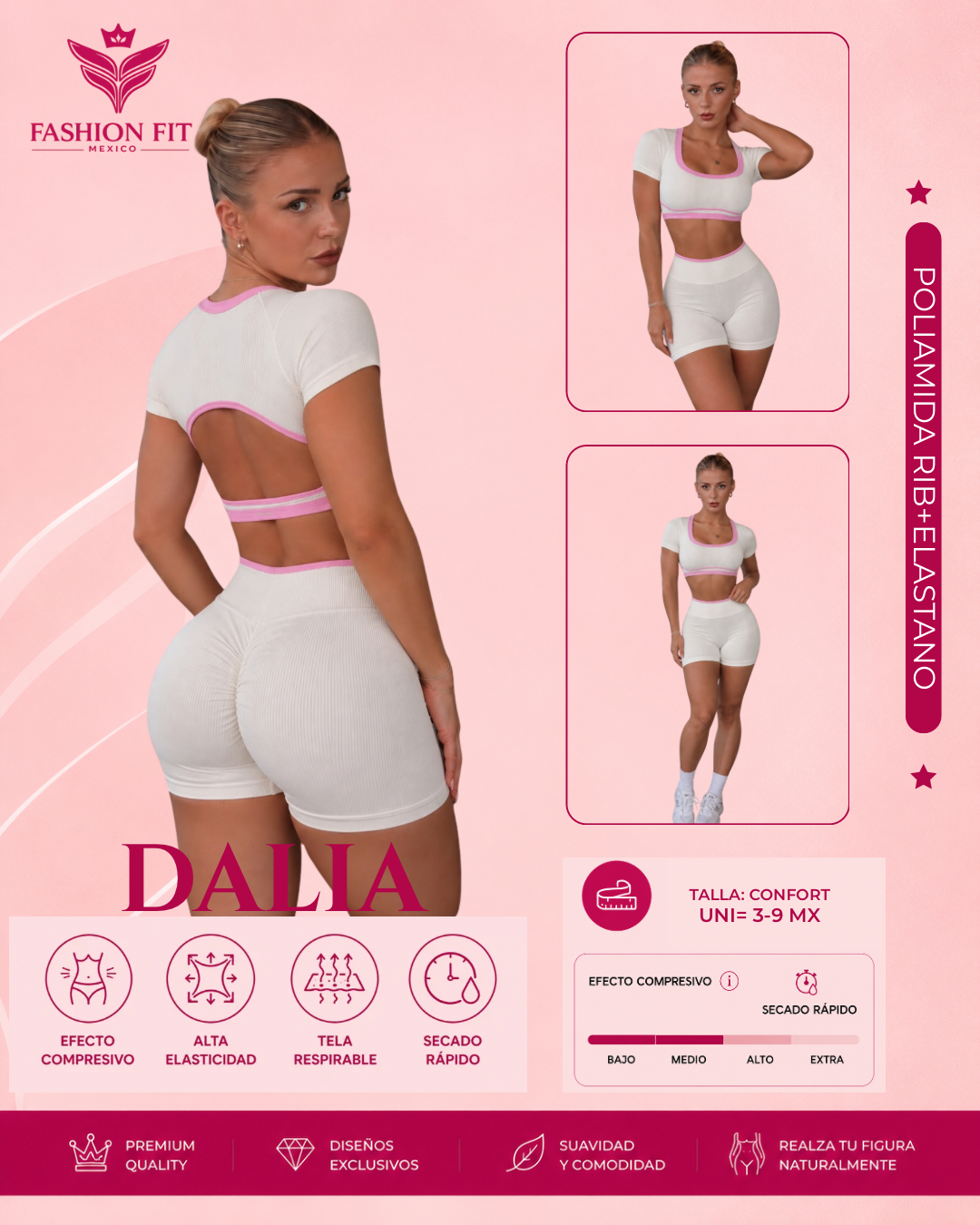 Conj. Dalia White