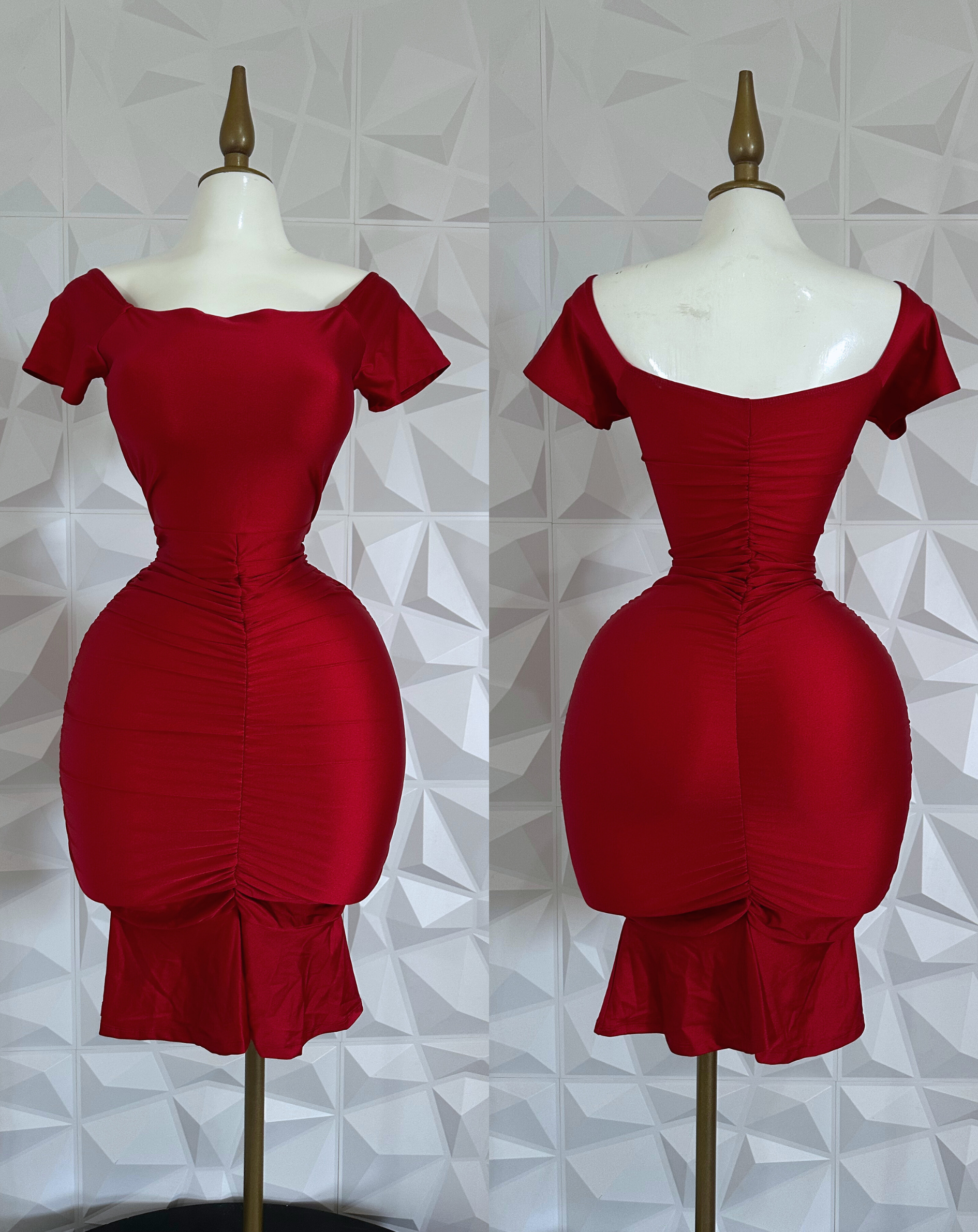 V167 Vestido corto